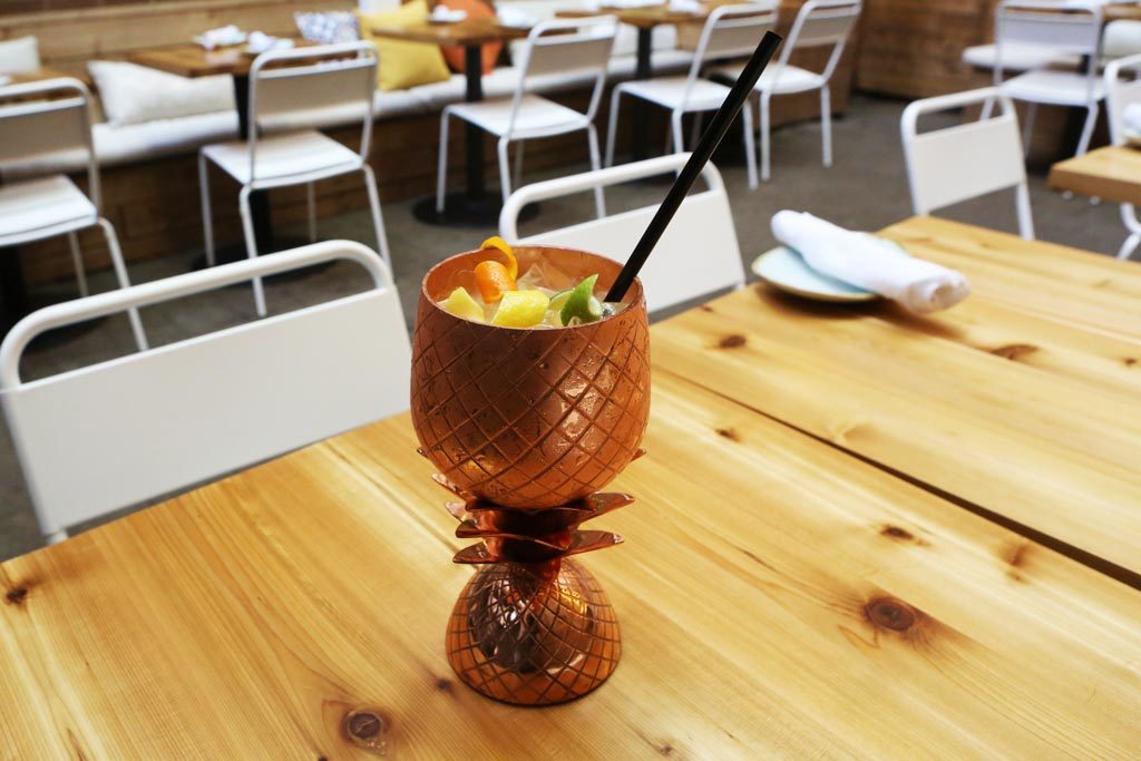 At the Bar Reyna’s summer cocktail is meant for serious patio flirting