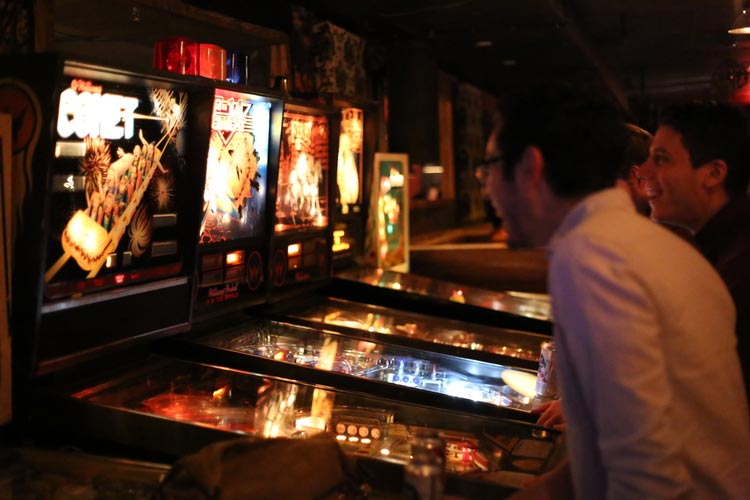Pinball growing in popularity, including at underground Toronto arcades