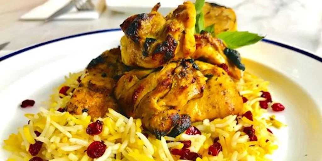 banu saffron chicken and rice