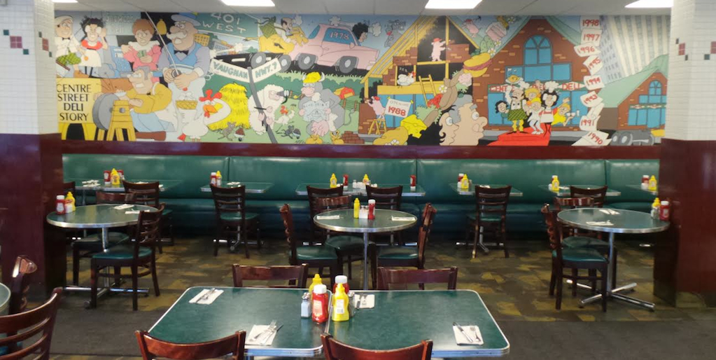 centre street deli- interior
