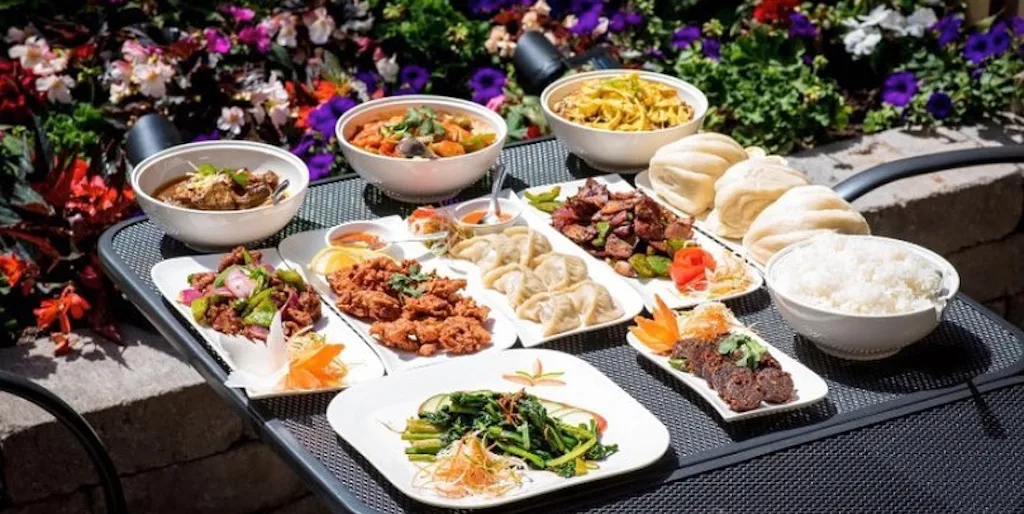 tibet kitchen patio spread