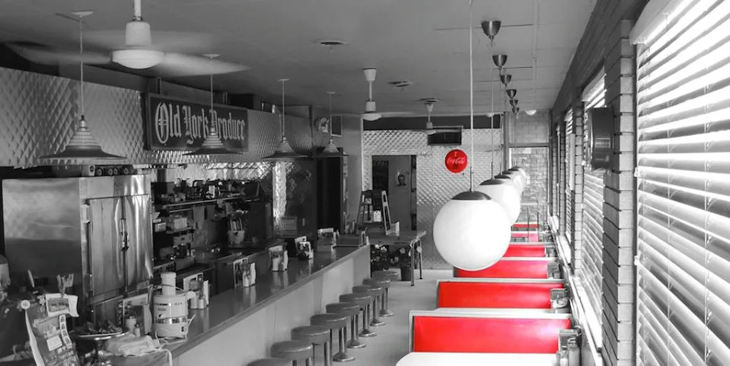 george st diner interior