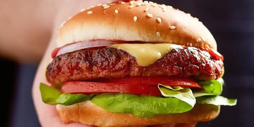 yam chops burger