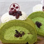 bloom cafe matcha roll