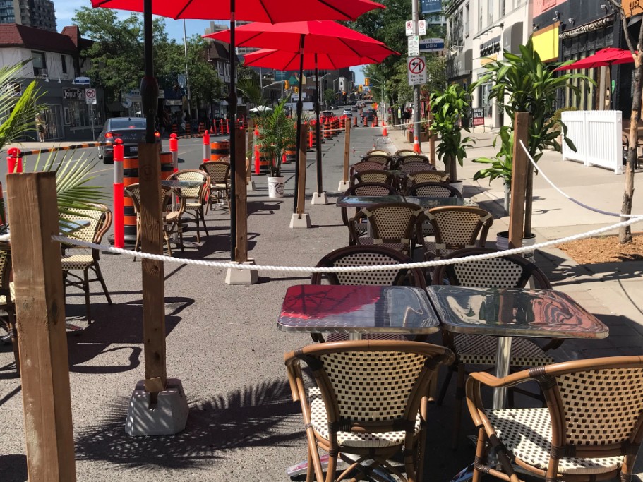 CaféTO Toronto patio