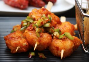 Spicy Shrimp Skewers
