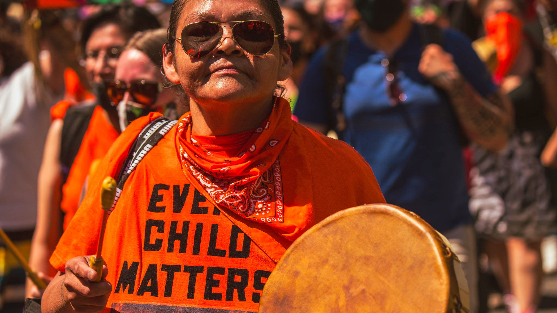 Thousands Took Part In The Every Child Matters March In Toronto On
