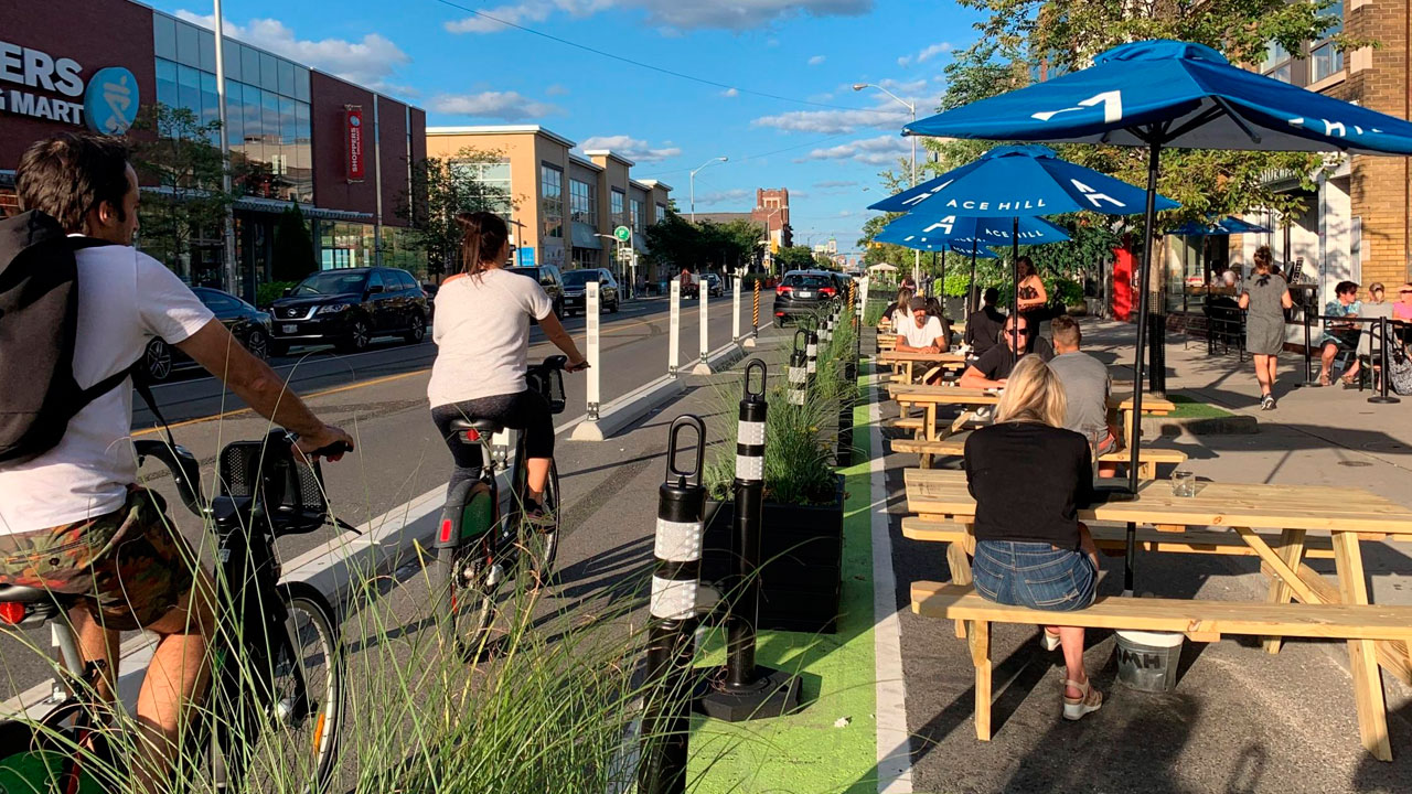 bike lanes