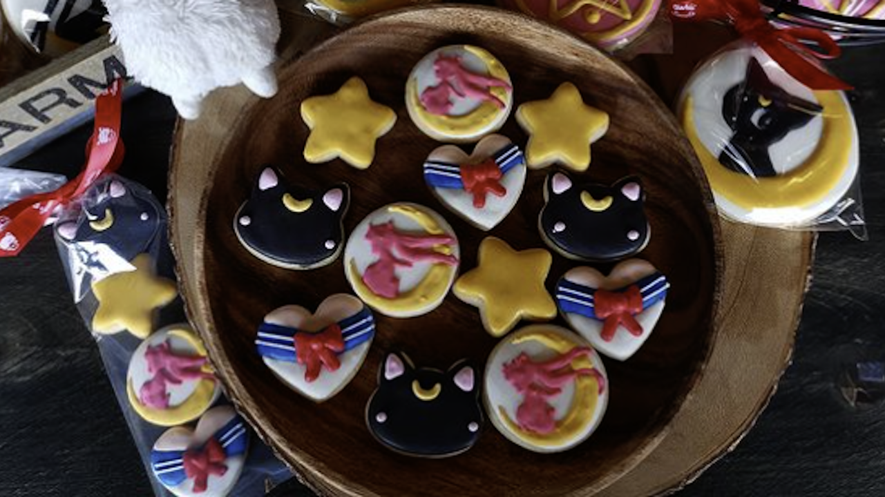 Oishii sweets Sailor Moon pop up