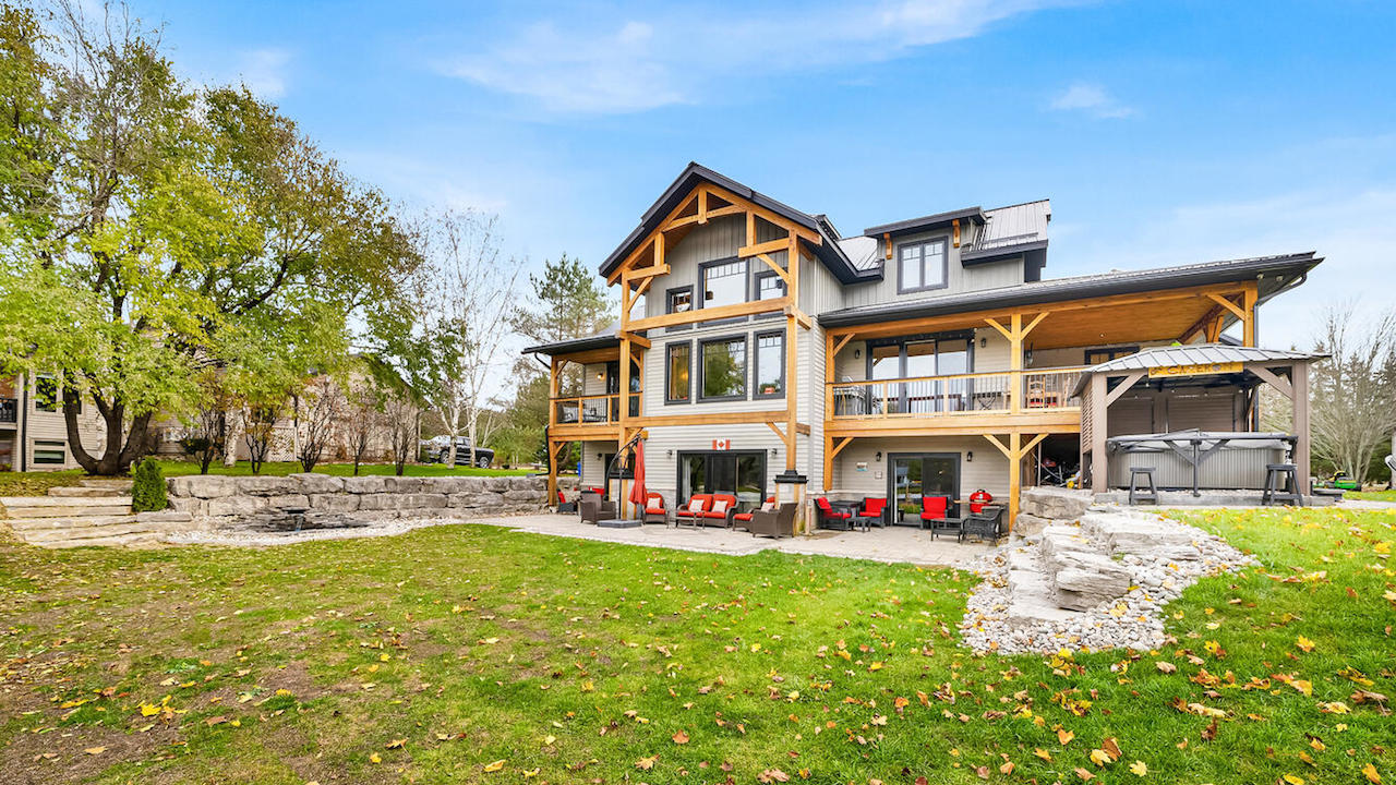 This $3.199 million Kawartha Lakes Cottage has its own movie theatre