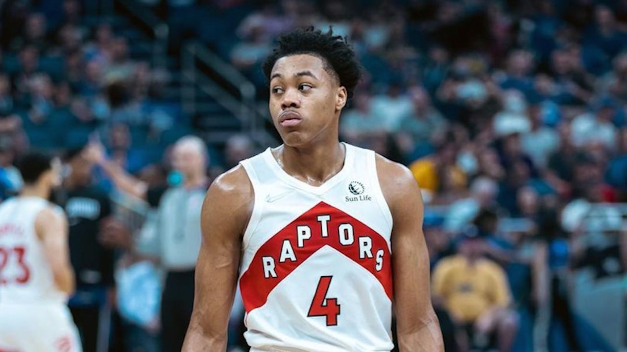 Toronto Raptors star Scottie Barnes