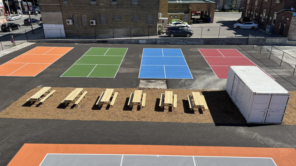 Yonge and Eglinton is getting a new pickleball social club for the