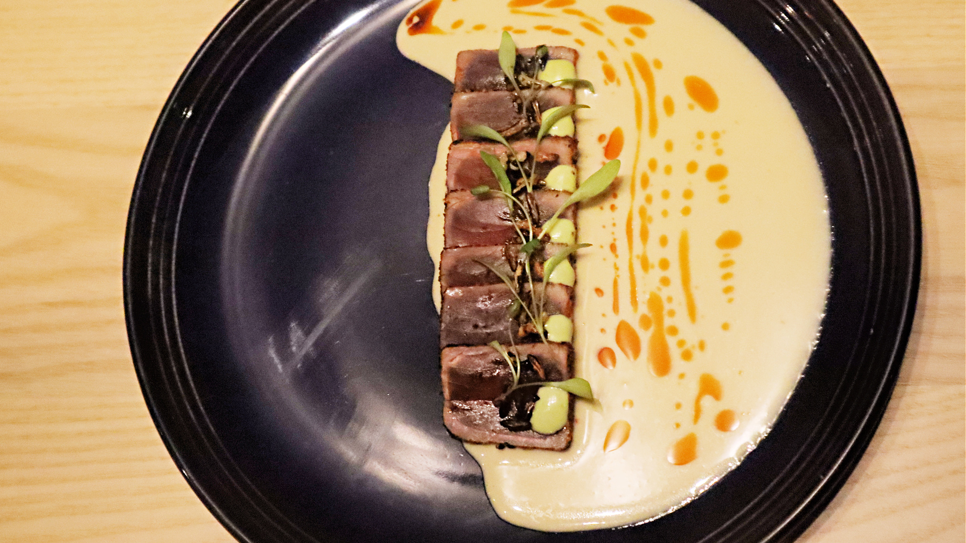 tuna tataki AP restaurant