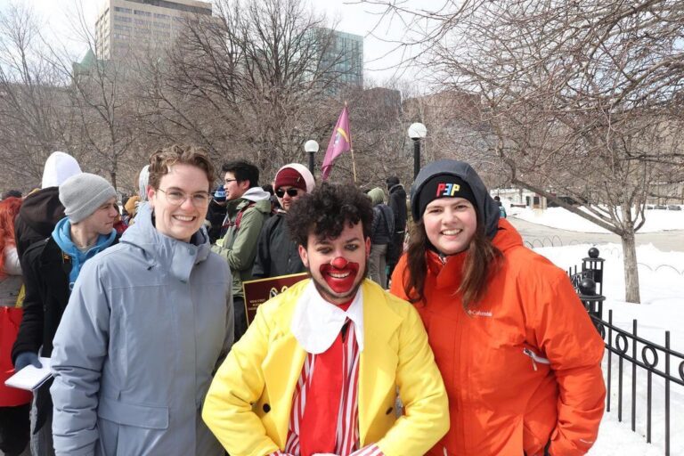 People take to the streets to protest the closing of Ontario sketchiest