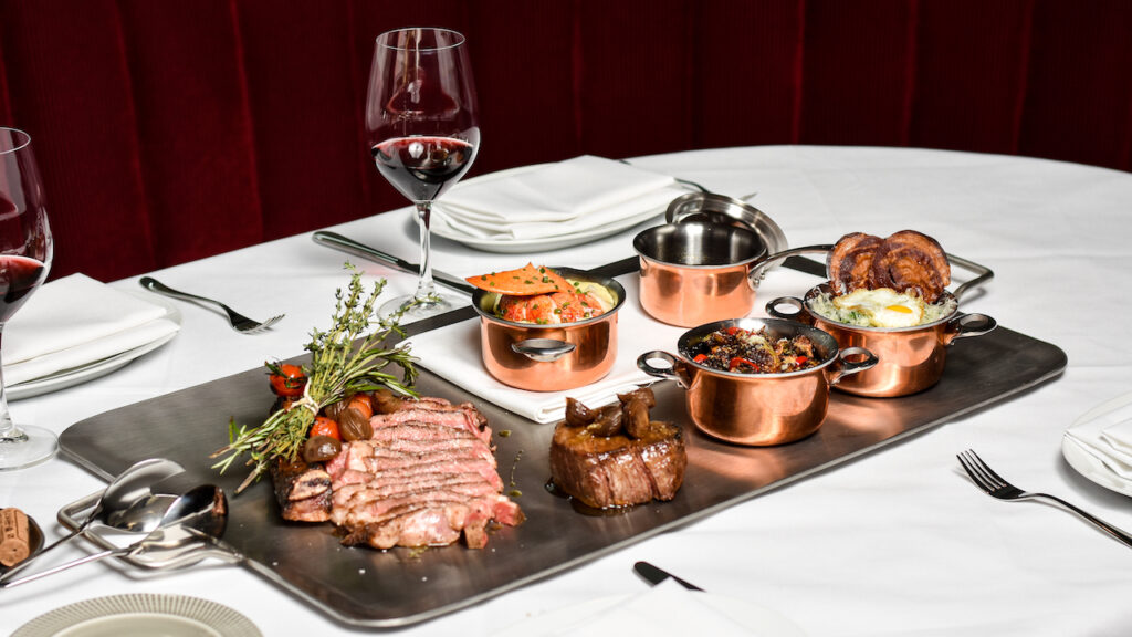 Toronto's Financial District is now home to a swanky new steak house