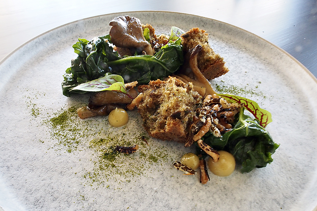 faim de loup mushroom dish