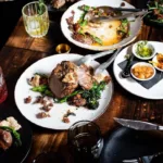 Dishes from Amano Trattoria