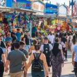 Attendees enjoying the CNE.