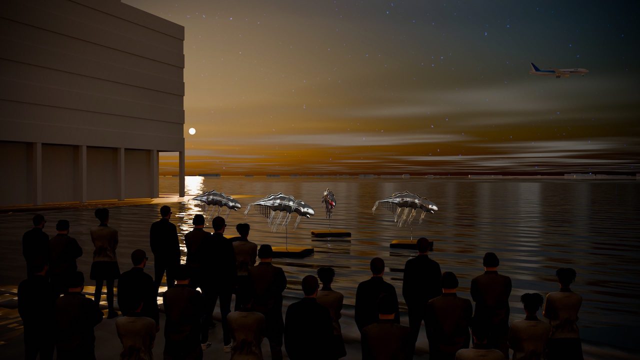 Amphipoda Song, 2024, by Carolina Fusilier. Rendering by Adrian Kent.