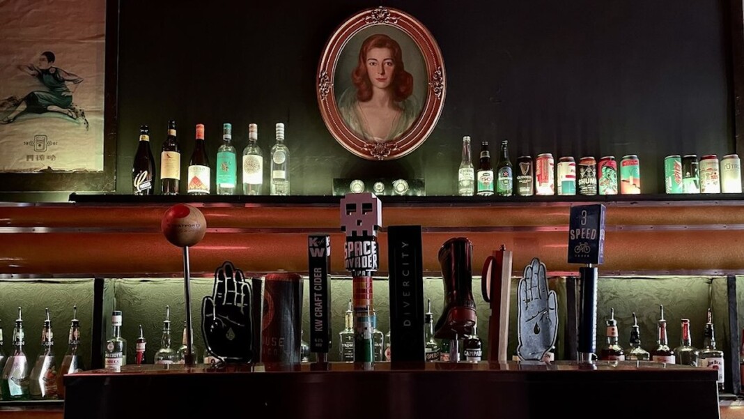 A shot of Squiry's Bar