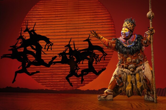 Rafiki from the Lion King theatre production in Toronto