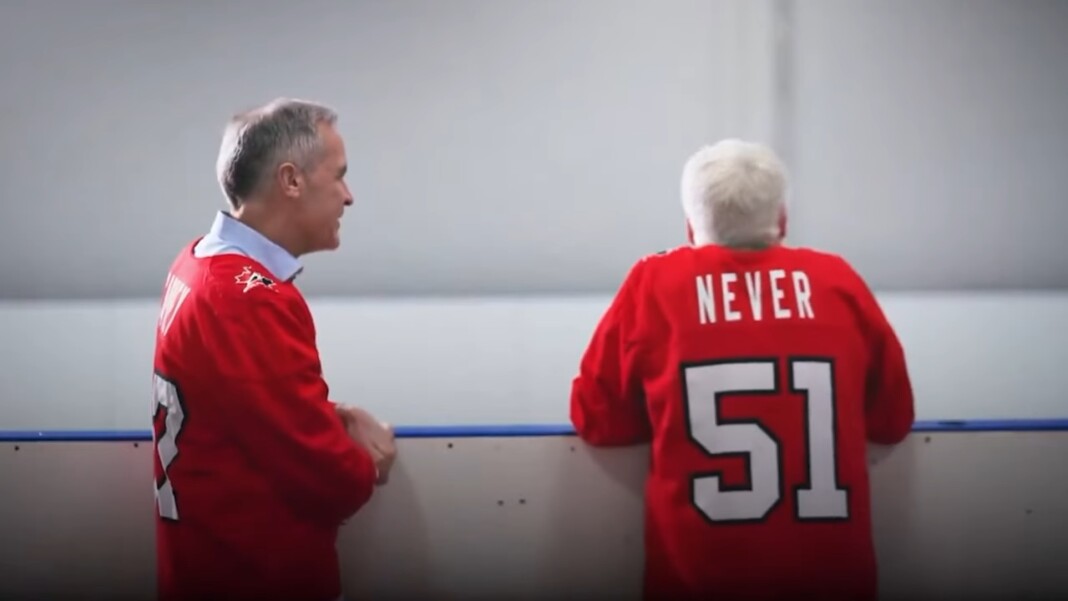 Mike Myers and Mark Carney (YouTube screenshot)