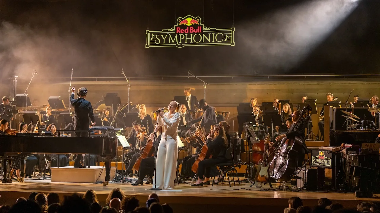 Charlotte Day Wilson performs at Red Bull Symphonic in Toronto, Canada on February 28, 2025. // Jenna Hum / Red Bull Content Pool // SI202503010298 // Usage for editorial use only //