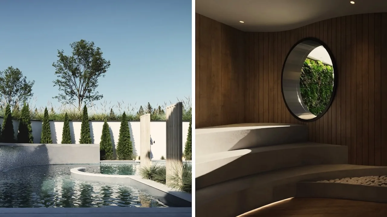 wander the spa sauna