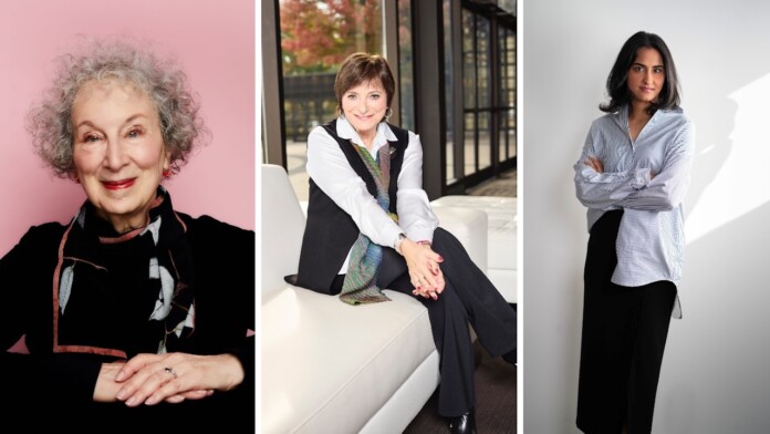 The Hollywood Reporter Women in Entertainment award recipients Margaret Atwood, Jeanne Beker, Amrit Kau