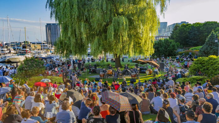 summer music in the garden