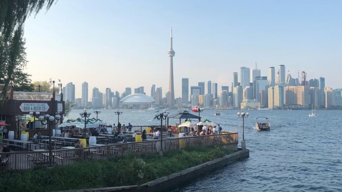 Sundowner event held at Toronto BBQ and Beer Co.