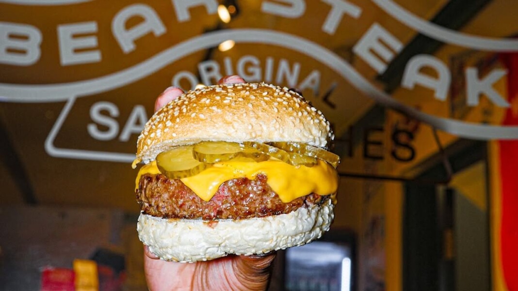 Burger at Bear Sandwiches
