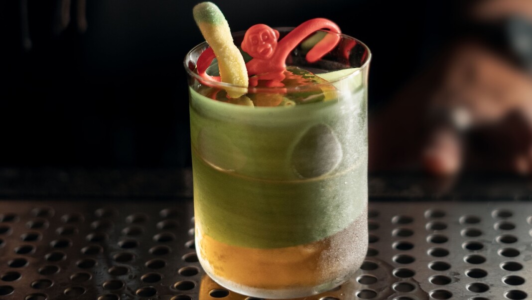 Bitters and Bloom cocktail