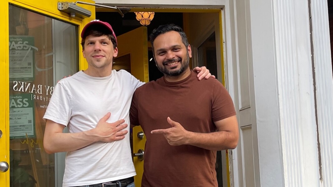 Jesse Eisenberg at Curryish Tavern