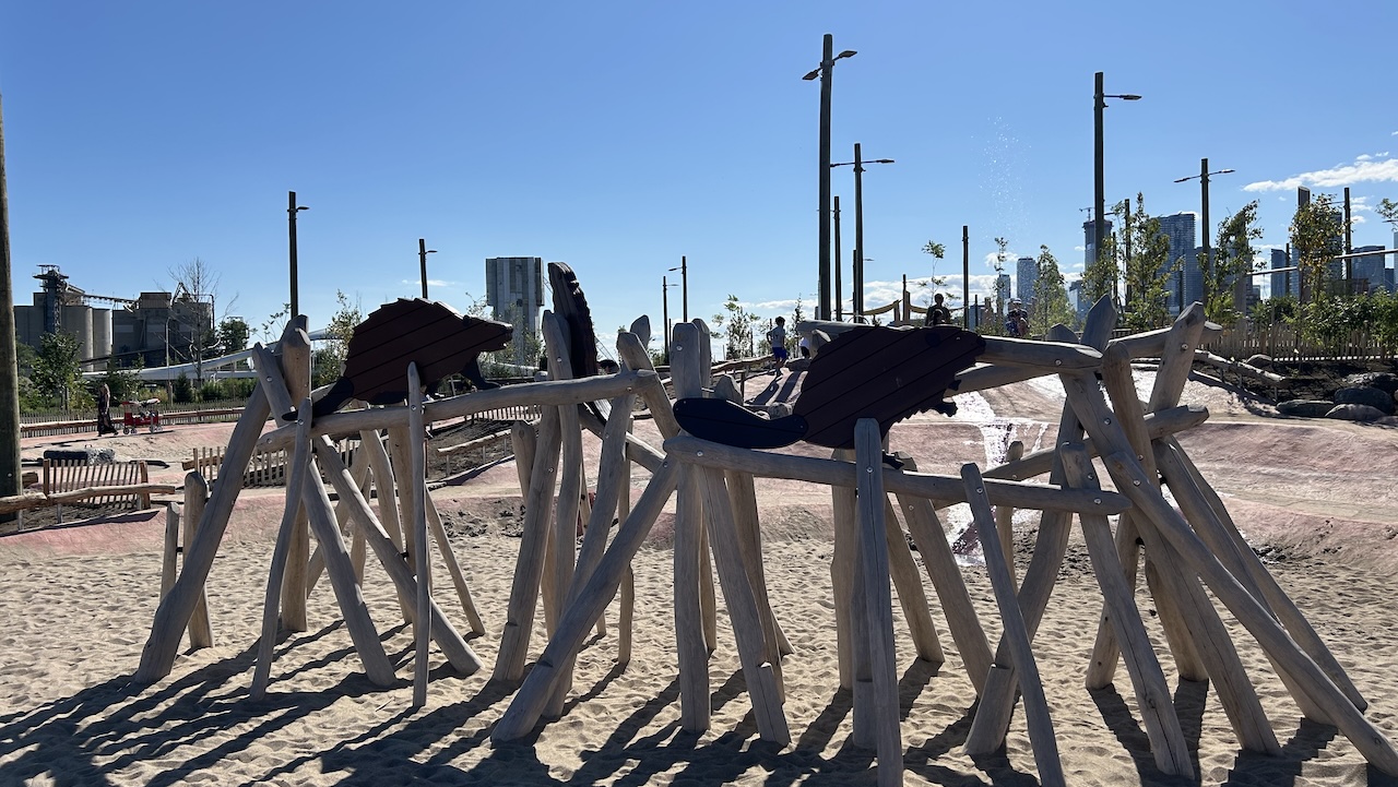 Biidaasige Park and its wonderful playground