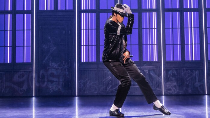 Jordan Markus as MJ in the First National Tour Cast of MJ. Photo Credit: Matthew Murphy
