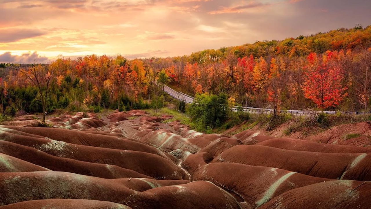 cheltenham badlands fall