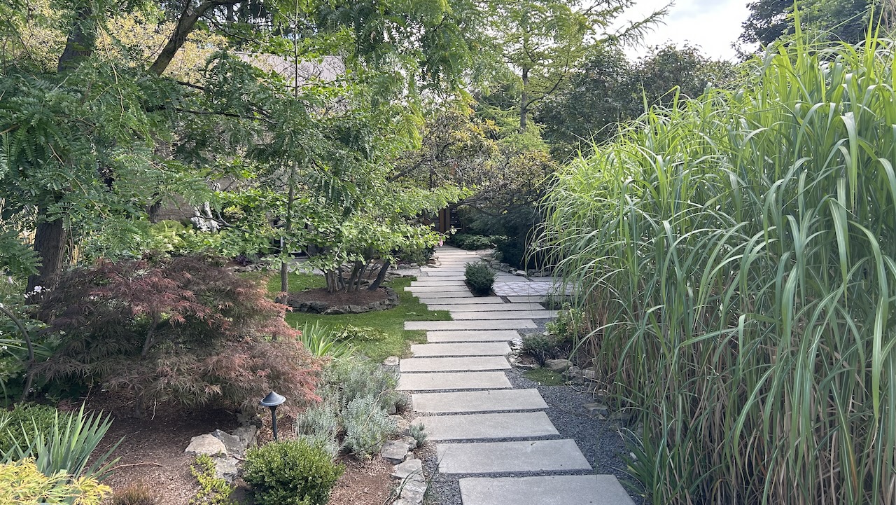 Gardens at Diamond House at Kat Florence Hotel in Elora