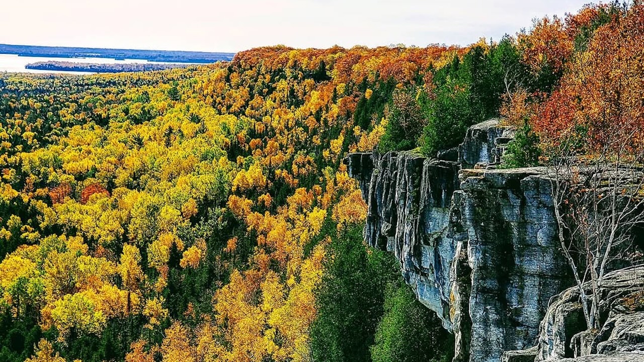 east bluff lookout manitoulin
