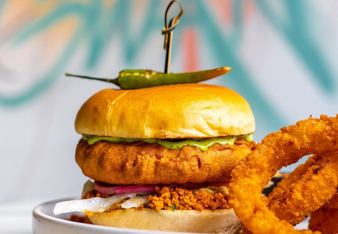 SOT Food The Gully Mumbai Railway Vada Pav Burger