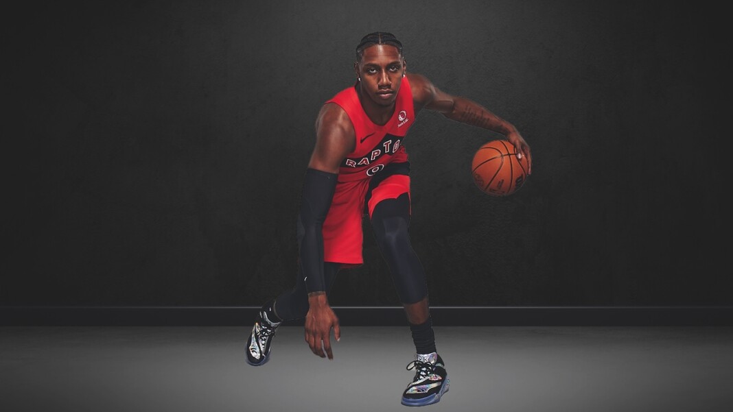 RJ Barrett of the Toronto Raptors