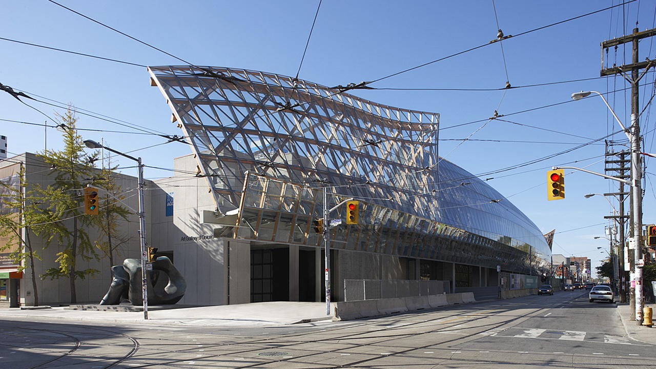 AGO redesign by Frank Gehry