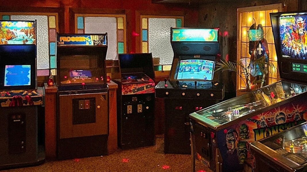 Pinball arcade in Toronto