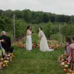 How They Met: Virgin Radio host on her double proposal and orchard wedding Morgan and Shannon: Wedding Day