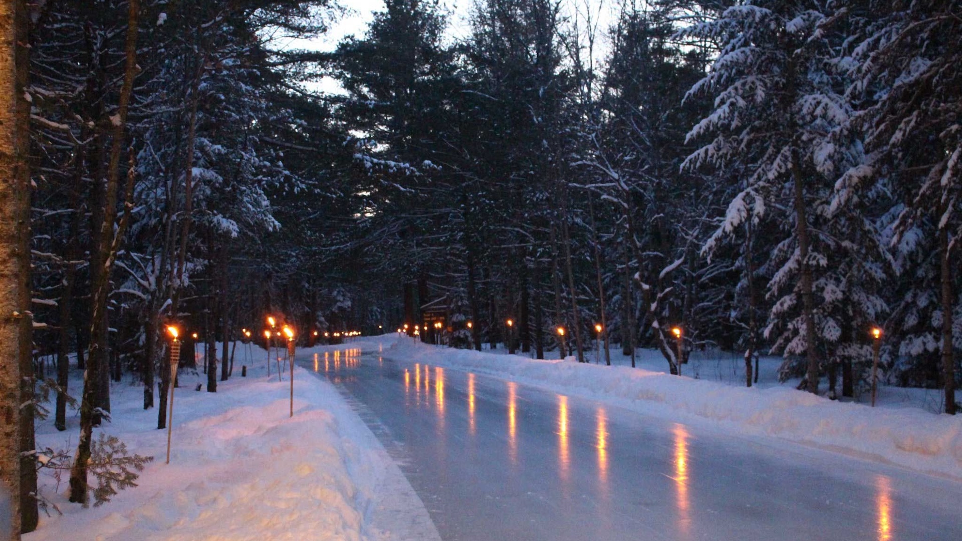 arrowhead provincial park skate trail