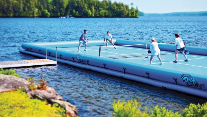 Floating pickleball will be at the Toronto Boat Show