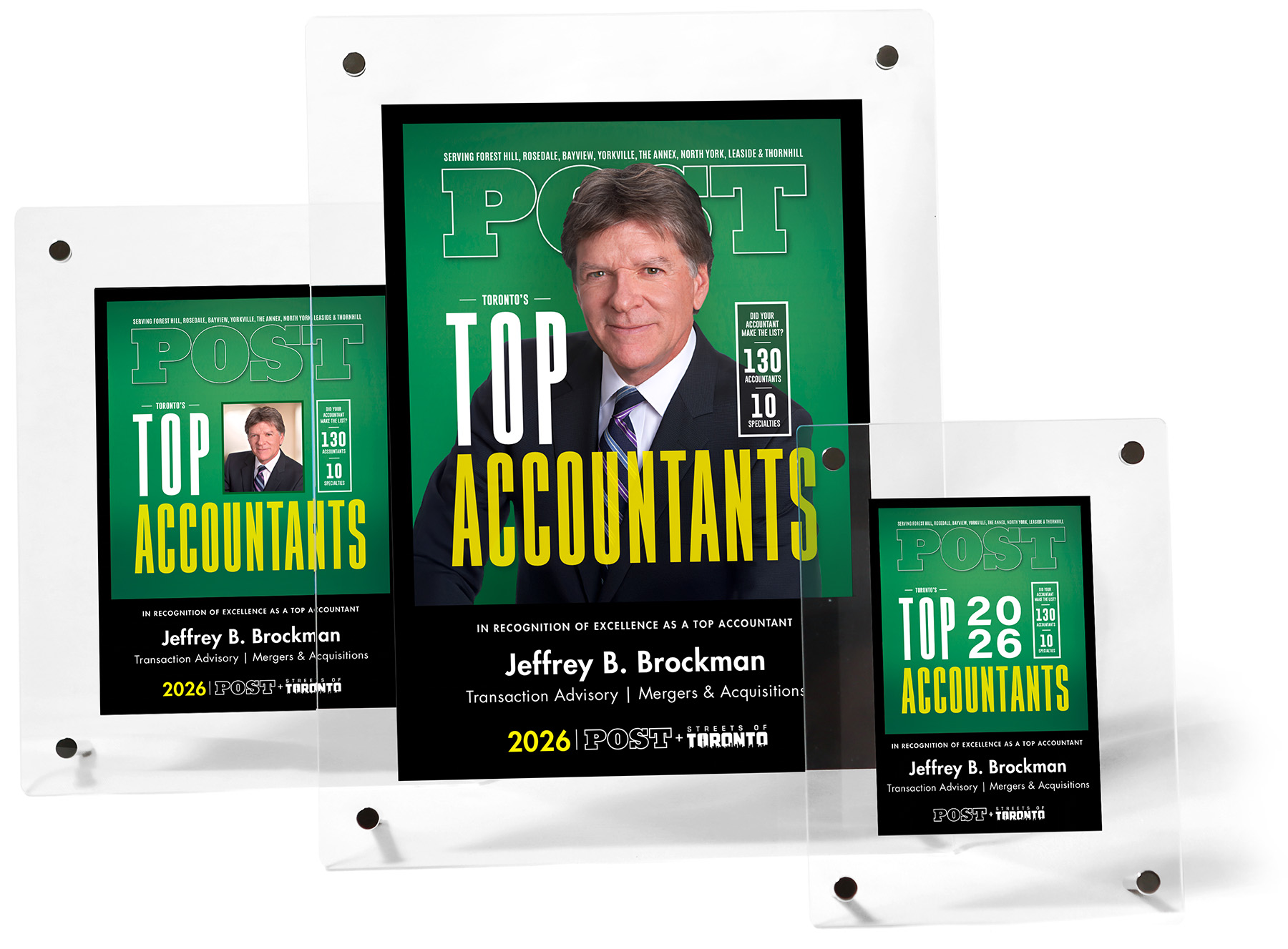 Accountant Plaques S M L