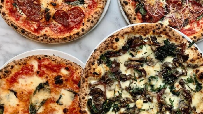 Gluten-free pizza at Pizzeria Defina