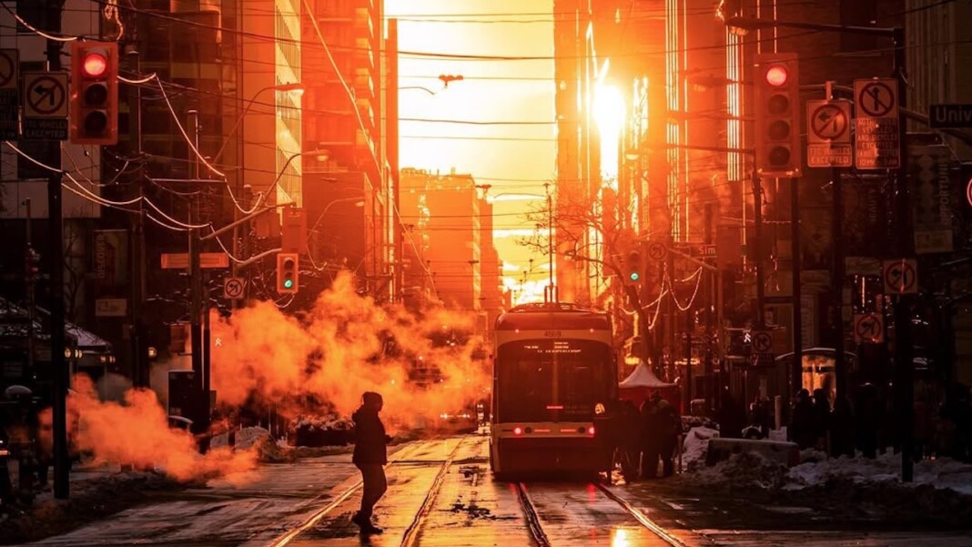 Torontohenge sunrise
