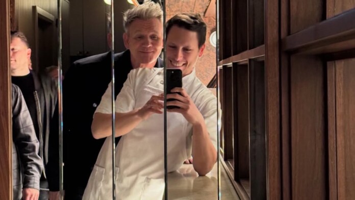 Gordon Ramsey stopped by Linny's on Ossington